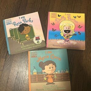 I Am Series Kids Books Set - Rosa Parks, Dolly Parton, Marie Curie